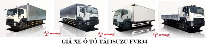 giá xe ô tô tải isuzu  8 tấn dòng sản phẩm FVR  series 
