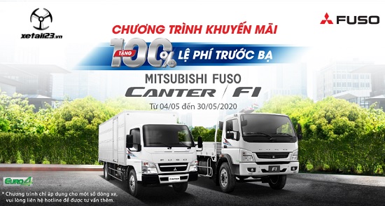 Nội dung chương trình khuyến mại xe tải Fuso