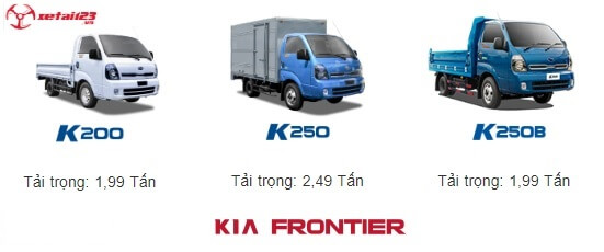giá xe tải  Kia Thaco Forontier 