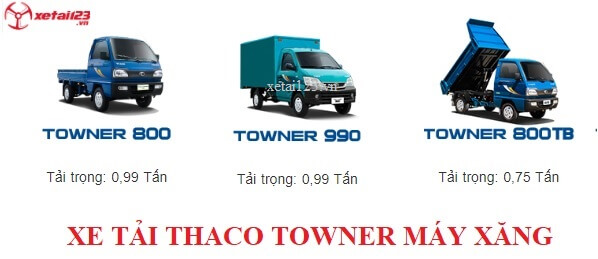 giá xe tải thaco towner