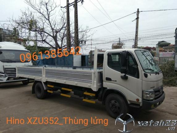Gía xe tải Hino XZU352L 3,5 tấn thùng lửng nhập khẩu nguyên chiếc từ Indonesia