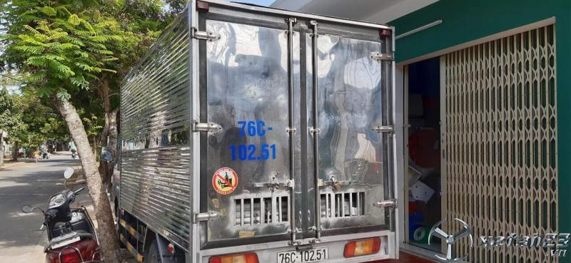 Thanh lý gấp xe Teraco đời 2017 thùng kín với giá 250 triệu