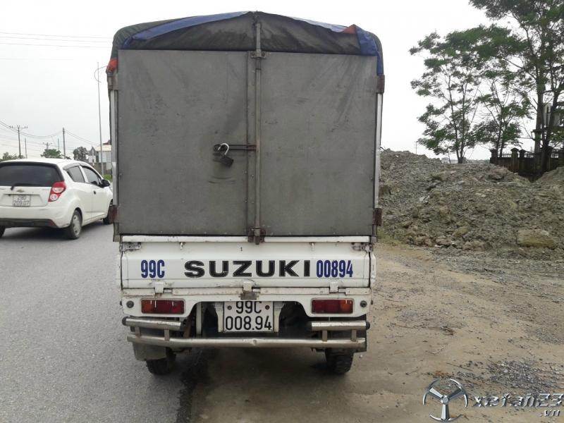 Bán gấp xe tải Suzuki đời 2011 thùng mui bạt giá 126 triệu