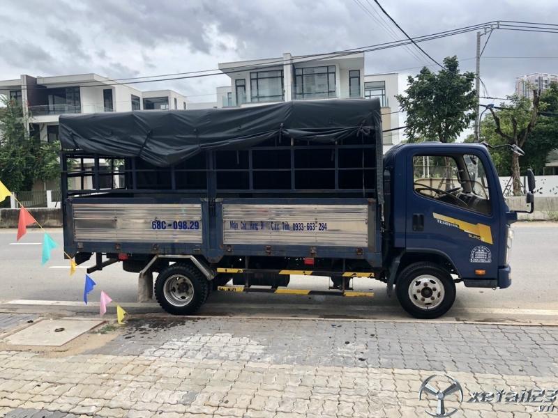 Bán xe Teraco 2,3 tấn đới 2018 thùng mui bạt dài 4,3m