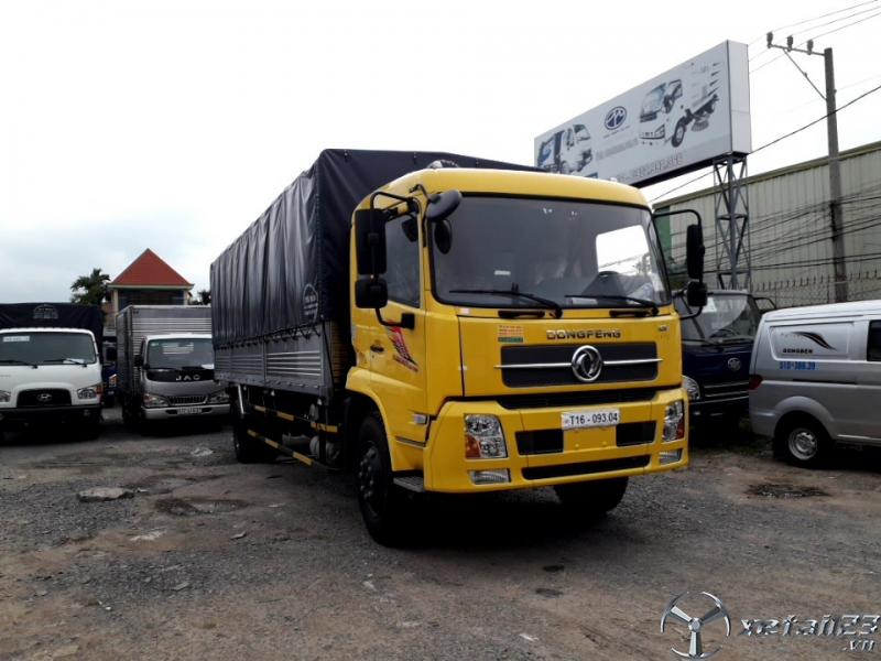 Xe tải dongfeng 9 tấn thùng 7.5 mét nhập khẩu