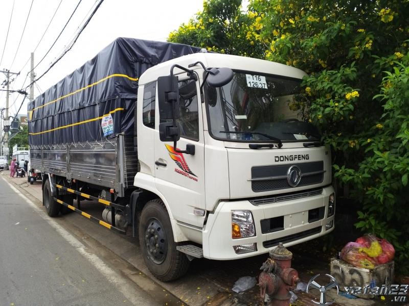 Xe tải dongfeng 9 tấn thùng dài 9.5 mét nhập khẩu