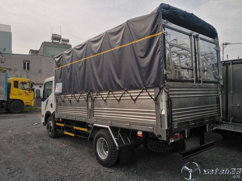 Xe tải nissan 3.5 tấn thùng bạt động cơ nissan nhập khẩu
