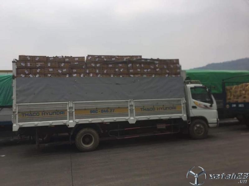 Xe Thaco Ollin 700B sx 2015 thùng mui bạt cần bán với giá 310 triệu