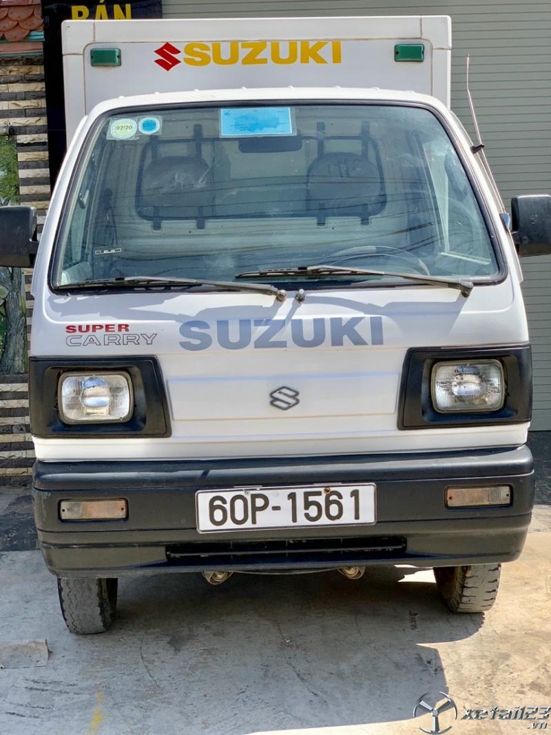 Rao bán xe tải Suzuki thùng kín composit dài 2,3 m đời 2007