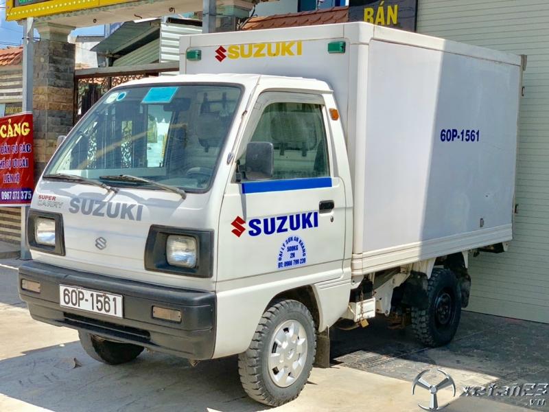 Rao bán xe tải Suzuki thùng kín composit dài 2,3 m đời 2007