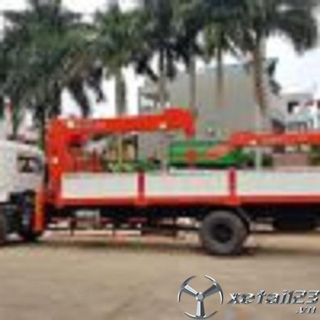 Bán xe cẩu tự hành Kanglim 5 tấn gắn trên nền xe Dongfeng Hoàng Huy B180