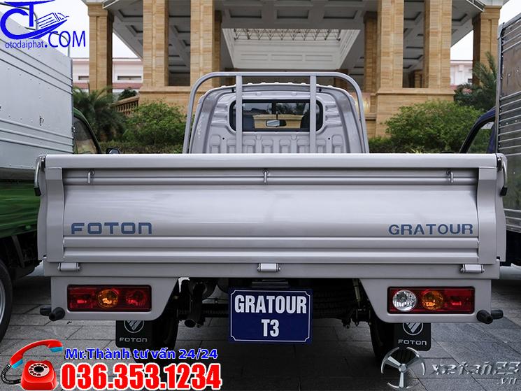 Xe tải Foton 990 Kg thùng lửng, Hỗ trợ trả góp lãi suất cực thấp