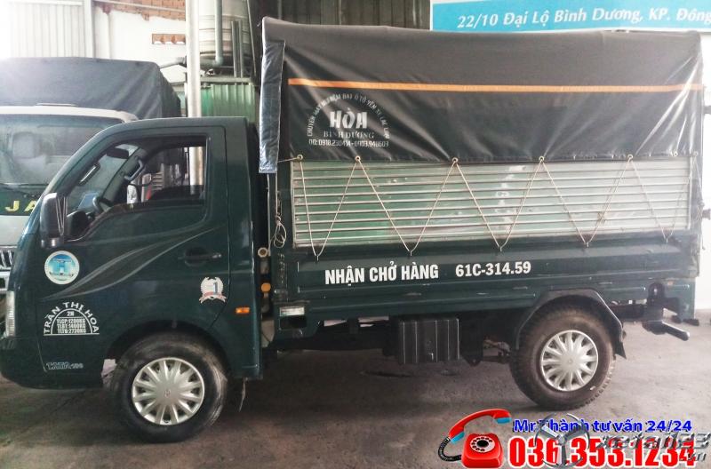Xe tải TATA 1t2 - Đời 2107 - Xe nhập khẩu nguyên chiếc từ Ấn Độ