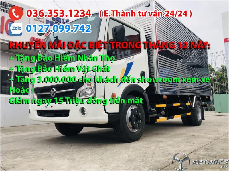 Xe tải vinamotor 1t9 giá bao trọn chi phí lăn bánh,hỗ trợ chi phí 80% giá trị xe