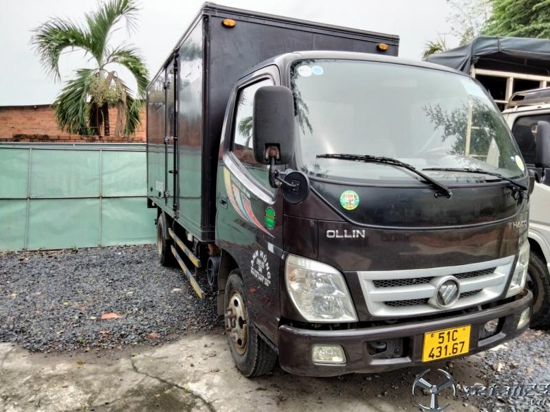 Xe Tải Cũ Thaco onlin 1t6 thùng kín đời 2014