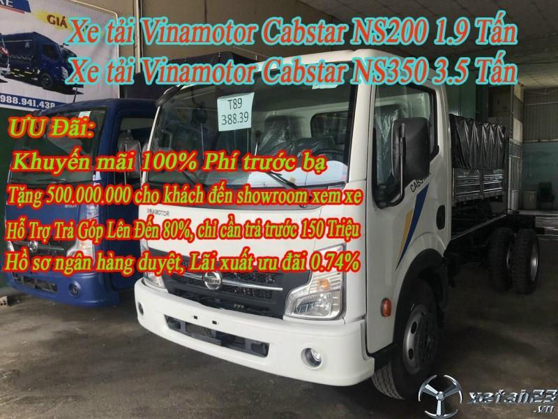 Xe tải Vinamotor 3 tấn 5 động cơ Nissan Nhật Bản có thật không ?