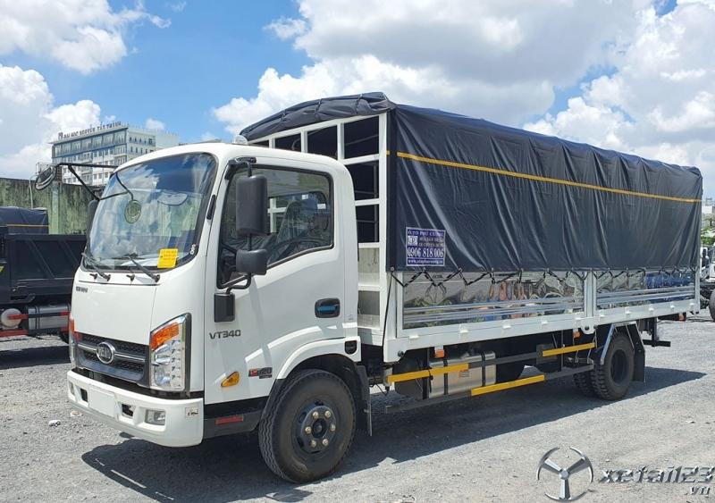 Giá xe tải VEAM 3t5 thùng dài 6m mới nhất 2021. Ngân hàng hỗ trợ đến 80% giá trị xe