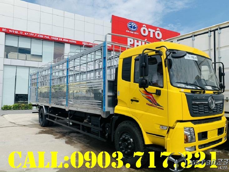 Bán thanh lý lô xe tải DongFeng Hoàng Huy B180 nhập khẩu 2021 thùng 9m5