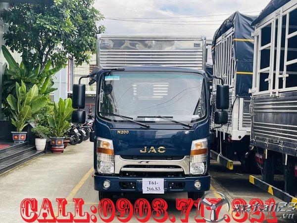 Bán trả góp xe tải Jac N200S thùng kín 2022 khuyến mại lớn