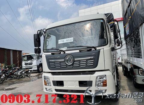 Bán xe tải DongFeng B180 tải 9T15 - 9150Kg thùng bạt dài 7m7 xe nhập khẩu 2021
