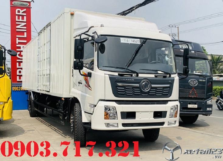 Bán xe tải Dongfeng thùng kín Container giá hỗ trợ trả góp 7 năm