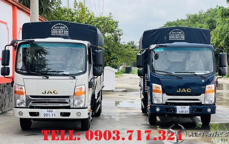 Bán xe tải JAC N200S thùng dài 4m38 động cơ Cummins