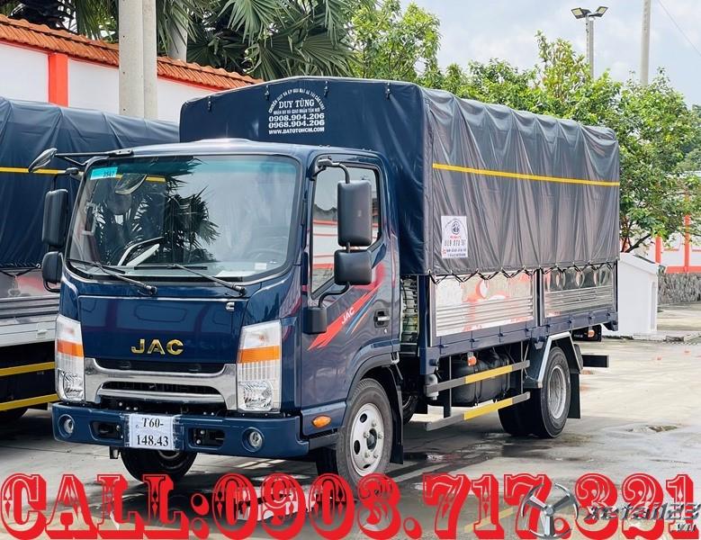 Giá bán xe tải Jac N350S thùng mui bạt 2022 sau khuyến mãi