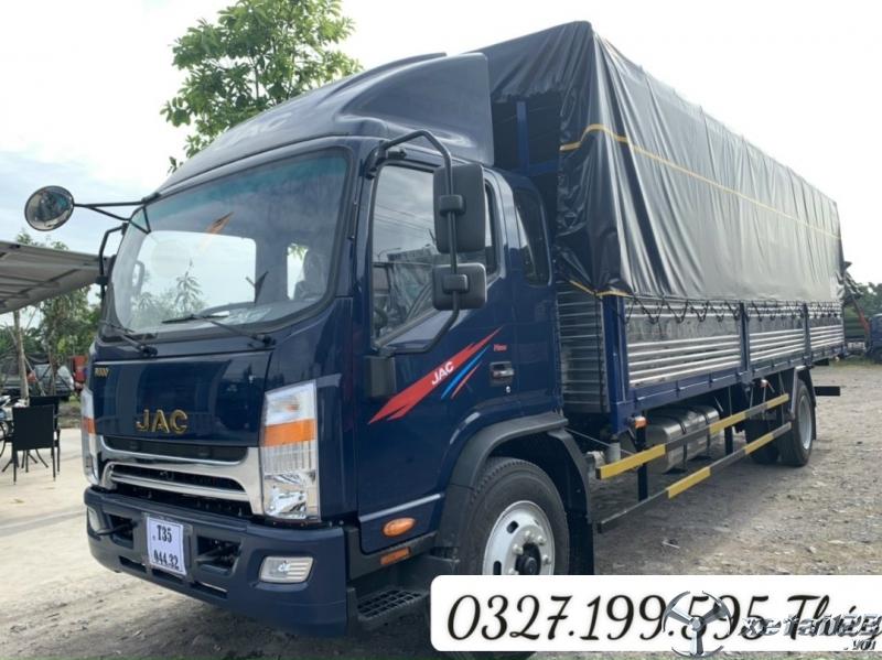 Đại lý xe tải Jac N800 - 8 tấn thùng bạt 7m6 có sẵn giao ngay