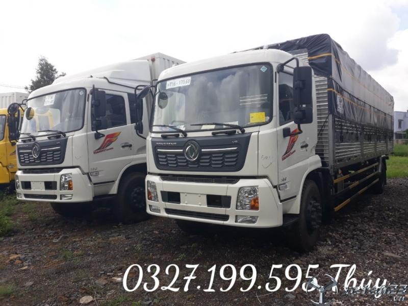 Xe tải Dongfeng B180 8T15 thùng bạc xuất xưởng ĐỒNG NAI
