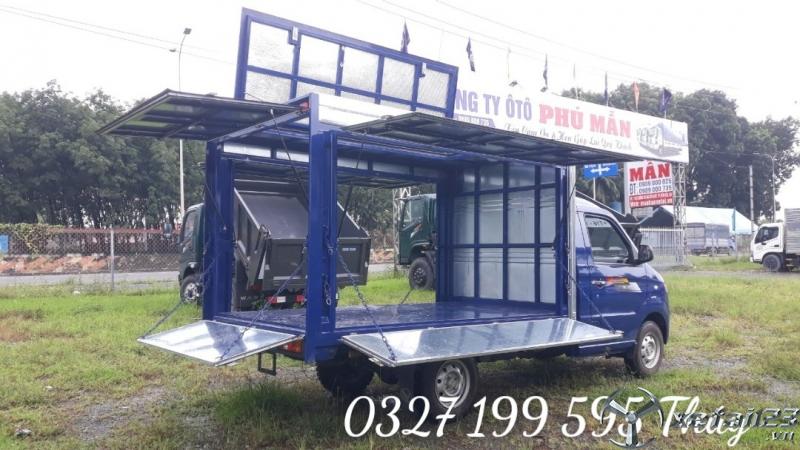 Xe tải SRM thùng bạt 930kg - đại lý xe tải nhẹ ĐỒNG NAI