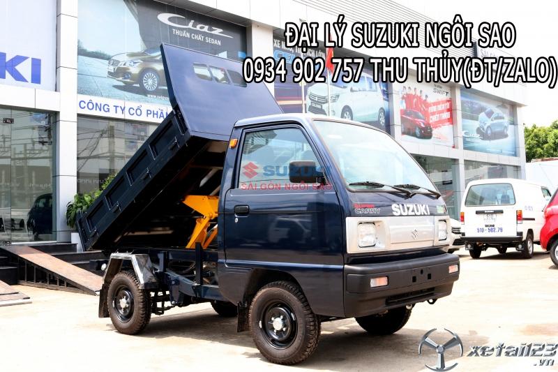 Xe tải ben suzuki 500kg giá rẻ tại tphcm bán trả góp