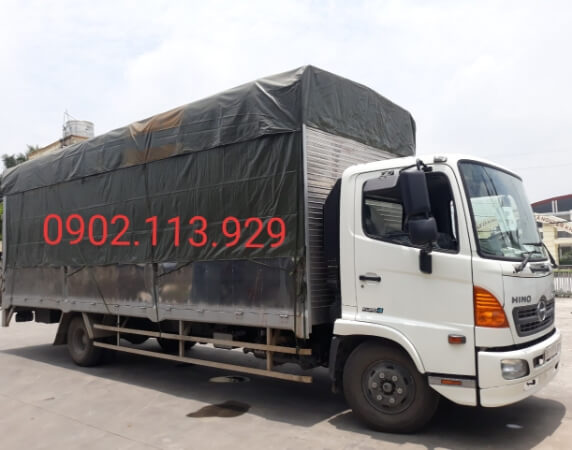 Bán xe Hino 500 series FC9JNTC  thùng 7.3 m chở 40 xe máy