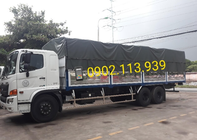 Bán xe Hino FL8JW7A - thùng mui bạt dài 9,4 m