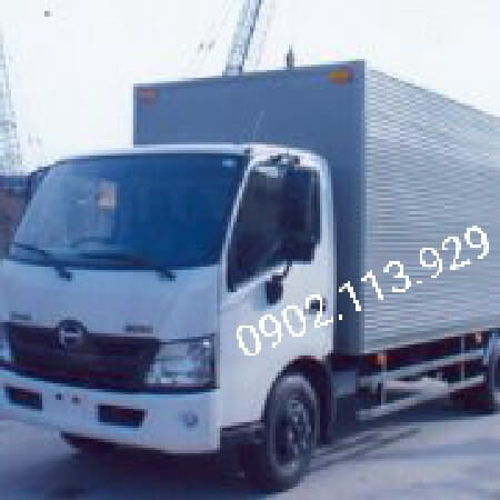 Xe tải Hino XZU720 - Thùng kín bửng nâng hạ 3.2 tấn