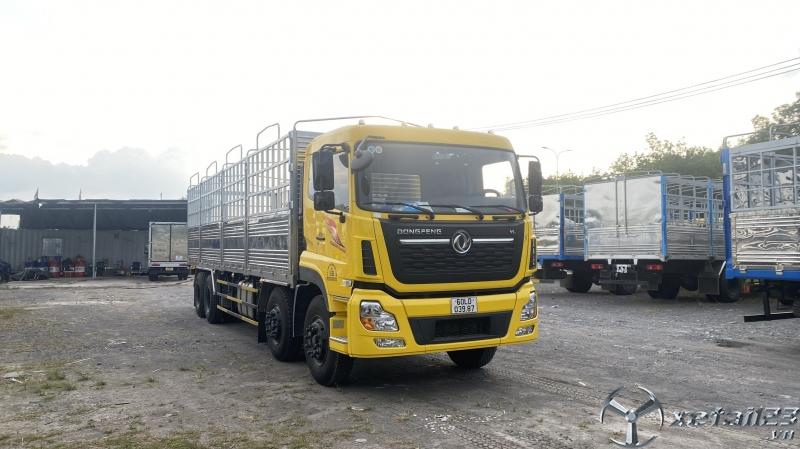 Xe tải Dongfeng 4 chân 14 tấn thùng 9m5 máy cummins nhập khẩu sẵn Đồng Nai