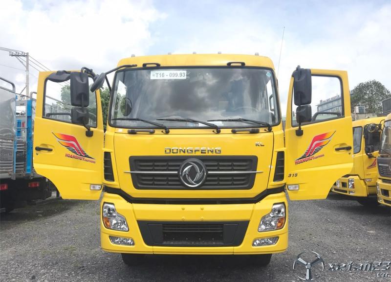 Xe tải DongFeng 4 chân 18 tấn thùng dài 9m5 nóc thấp (cao) nhập khẩu sẵn Đồng Nai