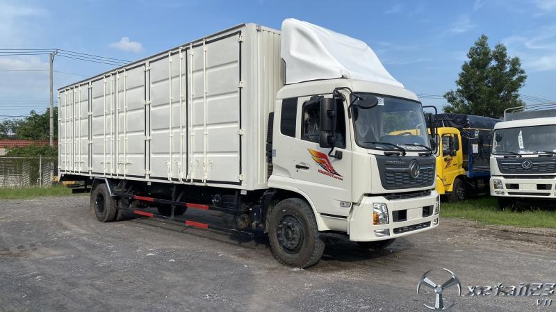 Xe tải Dongfeng B180 6.65 tấn thùng kín chở pallet linh kiện điện tử 9m7 Đồng Nai
