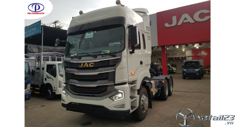 Xe tải JAC A5 3 chân (giò) cầu lết nhập khẩu Biên Hoà - Đồng Nai - TPHCM