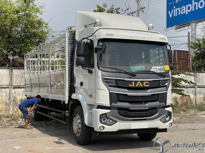 Xe tải JAC A5 nhập khẩu 9 tấn thùng lửng-mui bạt-kín-container 8m2 Biên Hoà-Đồng Nai
