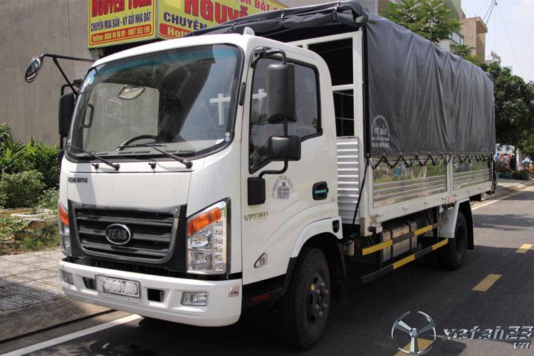 Xe tải VEAM 3 tấn 5 thùng dài 4m8 máy ISUZU giá rẻ nhất