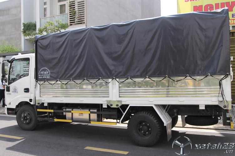 Xe tải VEAM 3 tấn 5 thùng dài 4m8 máy ISUZU giá rẻ nhất