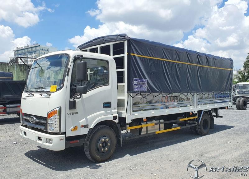Xe tải VEAM VT340 3.5 tấn thùng dài 6m máy ISUZU sẵn Đồng Nai giao toàn quốc