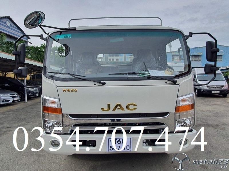 BÁO GIÁ XE JAC N650 PLUS - 6T6 THÙNG 6M2