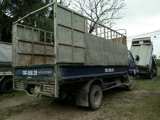 Xe tải hyundai 2,5 tấn, thùng chắc chắn,máy móc nguyên bản