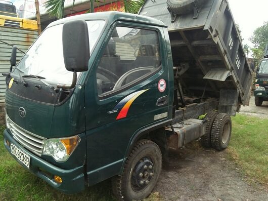 Xe tải tự đổ 2.35 tấn TMT, sản xuất 2016, máy bền, xe đẹp, biển Hà Nội.