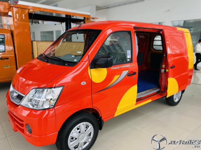 xe tải Thaco Van 2S 945KG - chương trình tặng phiếu nhiên liệu trị giá 6 triệu đồng