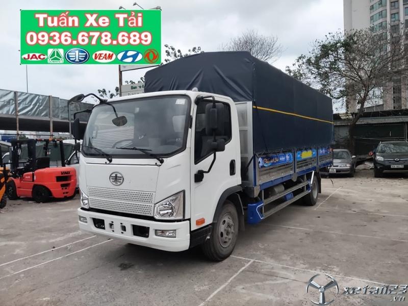 Xe tải Faw Tiger 8 tấn thùng dài 6m2, động cơ Weichai 140HP đời mới nhất