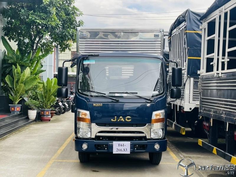 Xe tải JAC N200 tải trọng 1T9 thùng 4m3 đời 2022