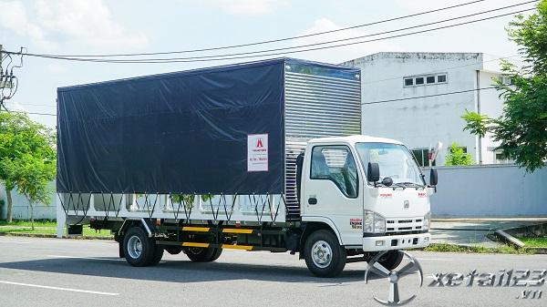Bán xe isuzu chở được 40 xe máy, thùng dài 6,2 m