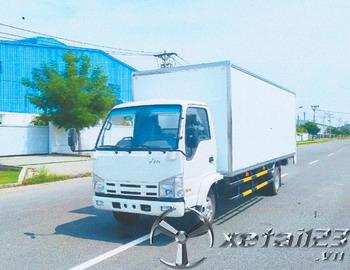 Rao bán xe isuzu thùng kín bửng nâng NK490SSL 1.49 tấn